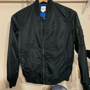 Gap black bomber jacket
